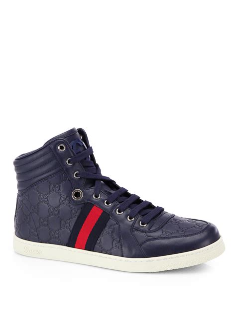 gucci shoes men black and white|blue Gucci shoes men's.